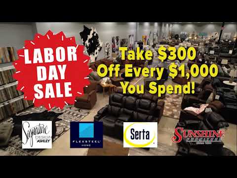 Labor Day Sale Going On Now At Sunshine Furniture