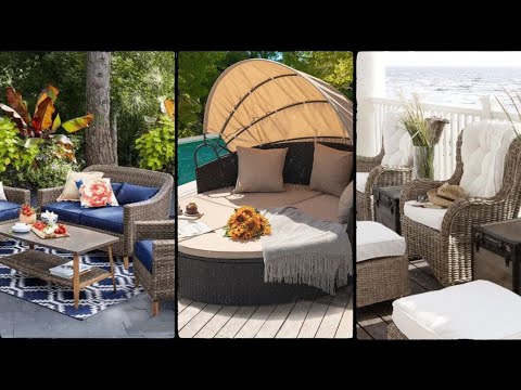 Stylish Wicker Furniture : Upgrade Your Outdoor Space .