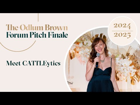 The Odlum Brown Forum Pitch 2024 2025 | Meet the Finalists | CATTLEytics Inc.