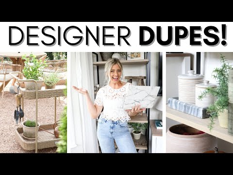 GET THE HIGH-END LOOK FOR LESS || HOME DECORATING IDEAS || DECOR DESIGNER DUPES