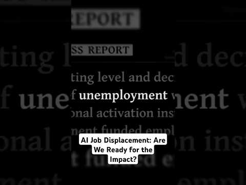 AI Job Displacement: Are We Ready for the Impact? 🤖⚠️