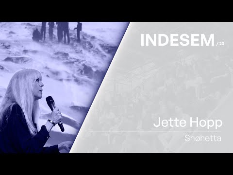 Blurring Boundaries - Jette Hopp - Snøhetta | INDESEM 2023