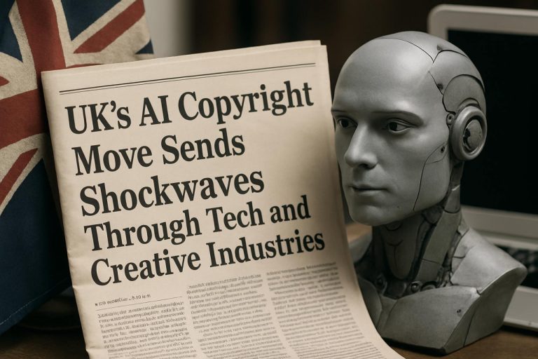 UK's gedurfde AI-auteursrechtstap stuurt schokken door tech- en creatieve industrieën